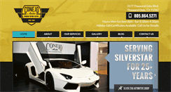 Desktop Screenshot of conejoautodetailandtinting.com